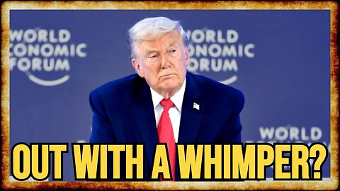 Trump THREATENS WORLD in MISERABLE Davos Speech