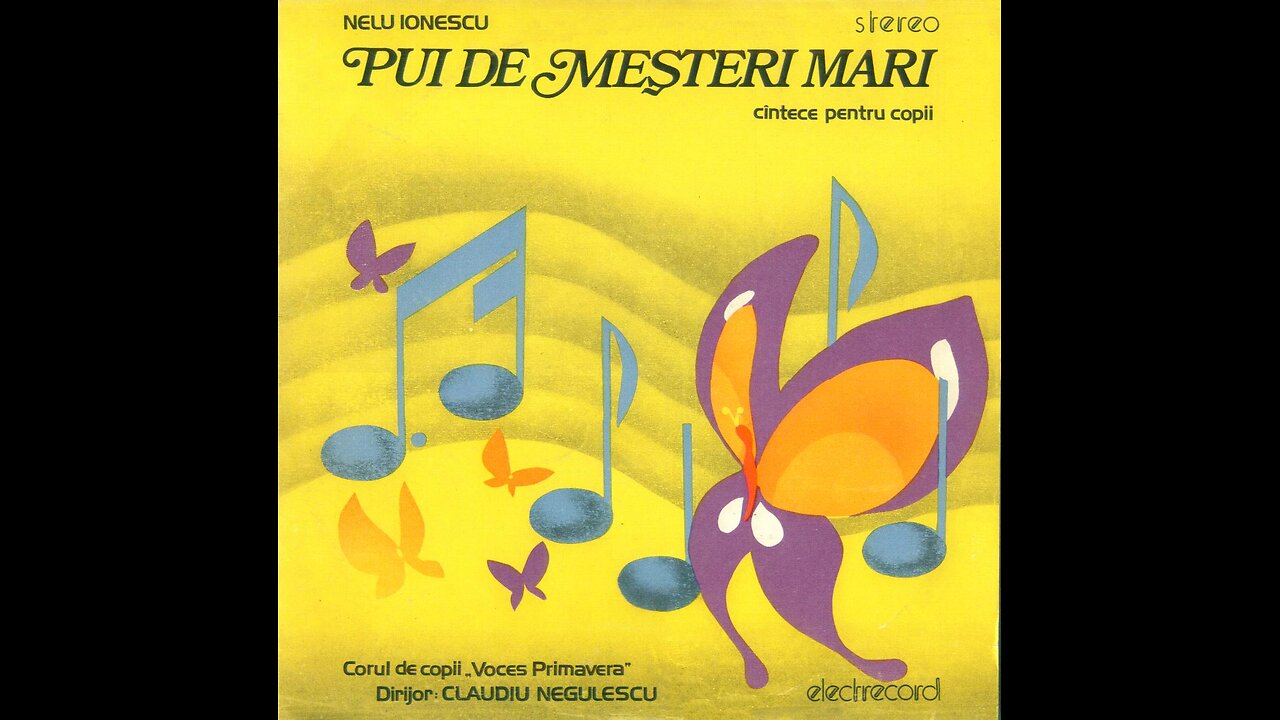 Corul de copii "Voces Primavera" a Scolii Generale nr.4 Bucuresti-Nea Alecu