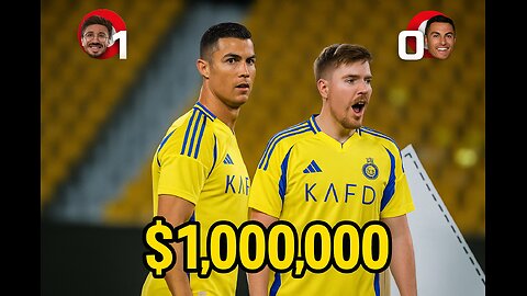 Beat Ronaldo and Win 1 Million Dollars