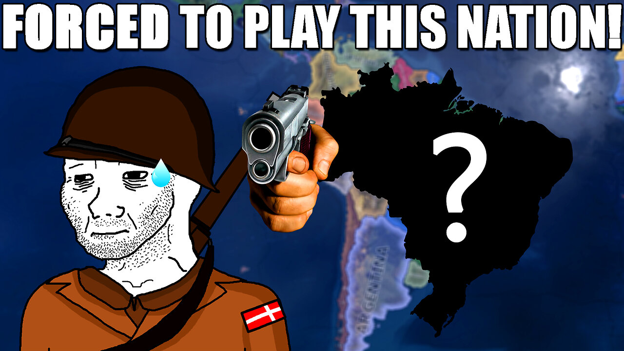 I GOT FORCED TO PLAY THIS NATION IN HOI4