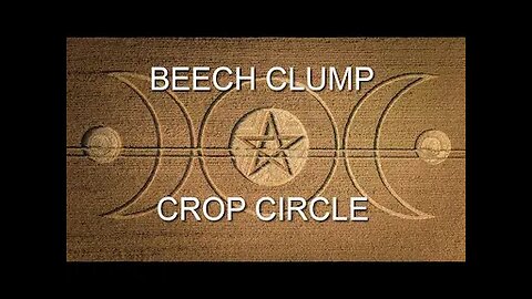 Crop Circle - Beech Clump, Nr Ludwell, Wiltshire, England - 12 July 2025
