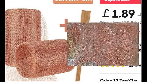 #copper, #mesh , not for slugs , but for , #vodka,#