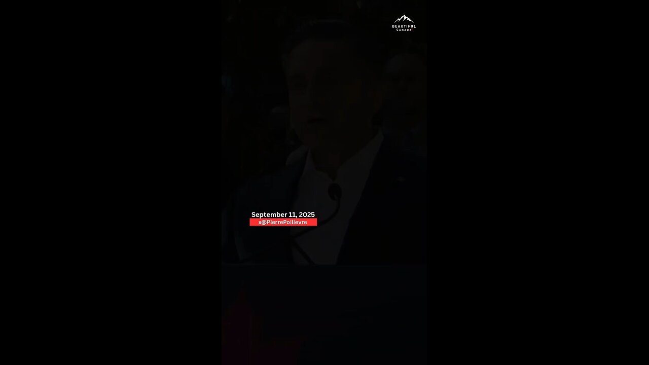 Pierre Poilievre Speaks on the Charlie Kirk Tragedy