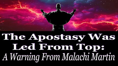 The Apostasy Was Led From Top: A Warning From Malachi Martin