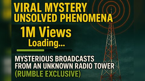 Mysterious Broadcasts From an Unknown Radio Tower (Rumble Exclusive)