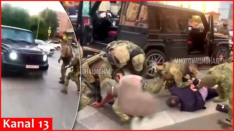 Moscow-Baku tension on the rise： Azerbaijani diaspora leader arrested violently - Operation footage
