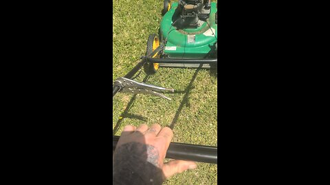redneck lawnmower fix