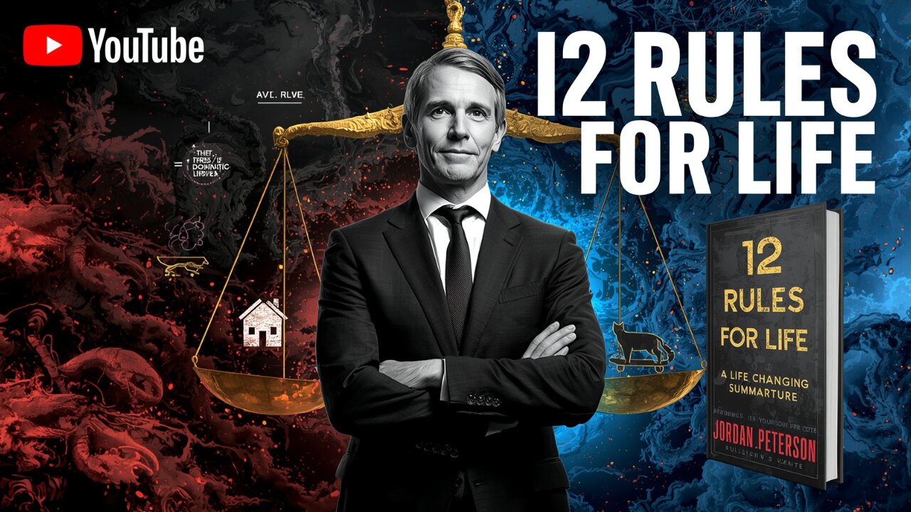 12 Rules for Life by Jordan Peterson// Complete Book summary in English//