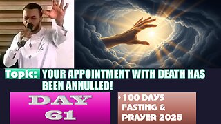 Day 61 | Wednesday, September 3rd, 2025 — Topic: YOUR APPOINTMENT WITH DEATH HAS BEEN ANNULLED!