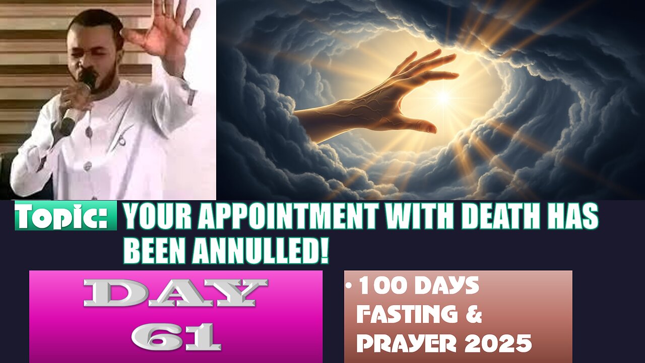 Day 61 | Wednesday, September 3rd, 2025 — Topic: YOUR APPOINTMENT WITH DEATH HAS BEEN ANNULLED!