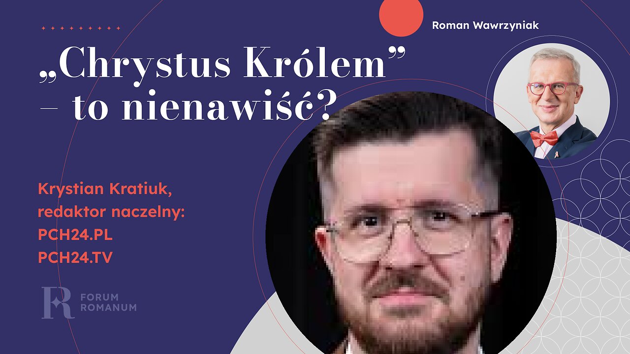 Czy hejt za słowa Chrystus Królem trafi do Polski?
