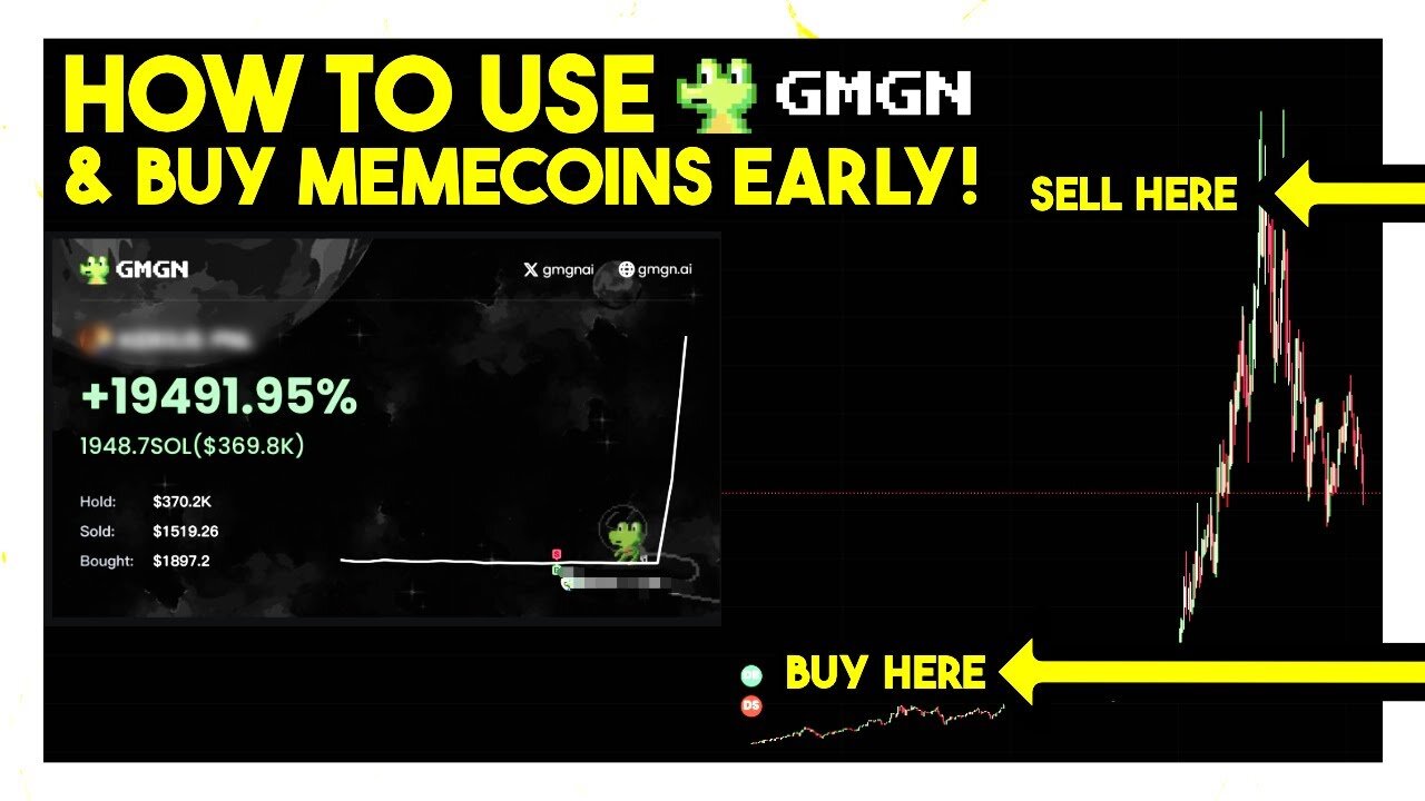 How To Use GMGN.AI To Buy Into Memecoins Before They Explode! [Full Beginner Tutorial]