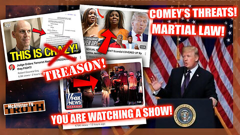 DEMOCRAT SHTSHOW! YOU ARE WATCHING A MOVIE! MEGA MEMES! MARTIAL LAW!