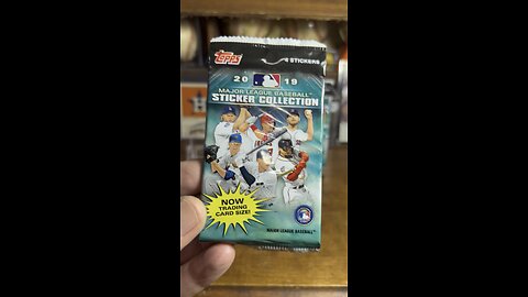 2019 #Topps #baseballcards #packopening Stickers