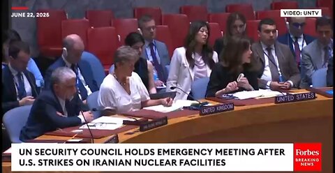 Ambassador to the United Nations Dorothy Shea defended U.S. strikes on Iranian nuclear sites