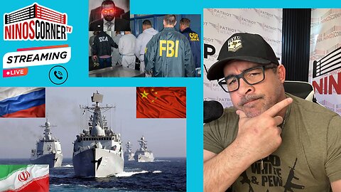 China Iran & Russia Run Joint Naval Drills! Kash Patel Takes Down 7 Cartel Leaders!