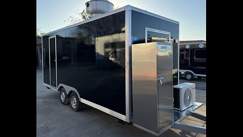 NEW - 2024 16' Kitchen Food Trailer | Food Concession Trailer for Sale in Florida!