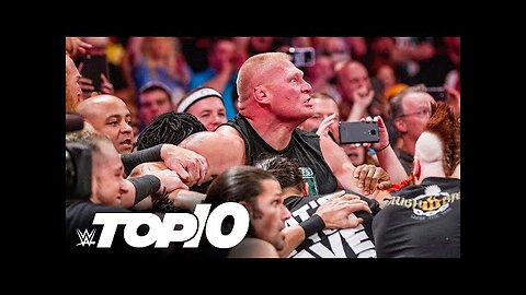Outrageous locker room–clearing brawls WWE Top 10- WWE