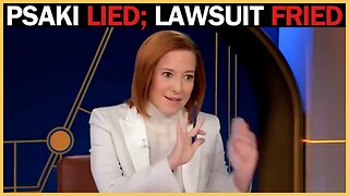 Jen Psaki PANICS on Live TV, BACKPEDALS After Smearing Trump with Epstein—Fears LAWSUIT!