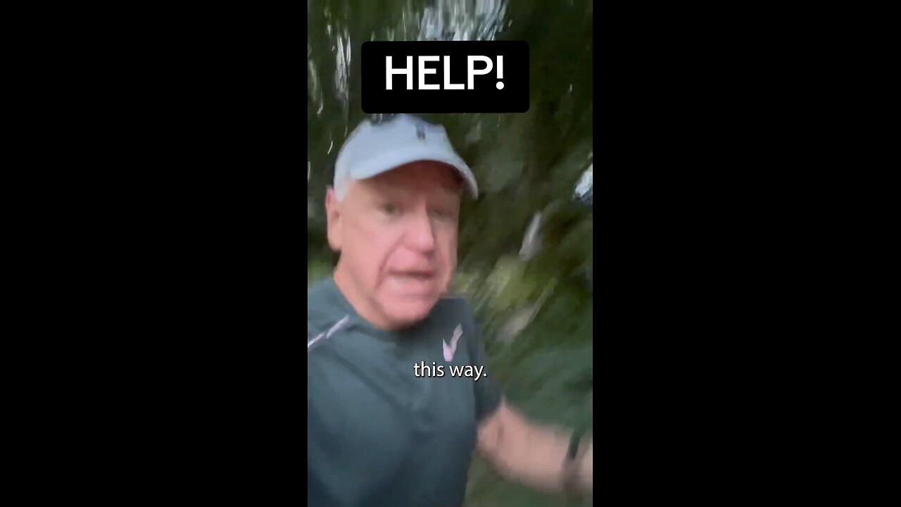 HELP, TIM WALZ IS CHASING ME