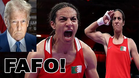 Male boxer Imane Khelif just F**KED UP! Slams Trump for keeping MEN OUT OF WOMEN'S at 2028 Olympics!