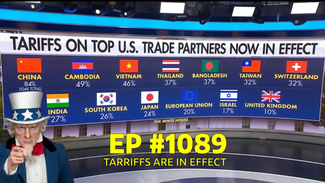#1089 TARRIFFS ARE IN EFFECT LIVE FROM THE CALIFORNIA REPUBLIC 04.09.25