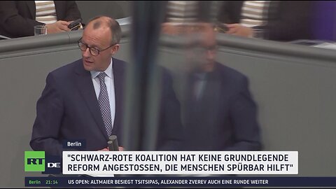 AfD-Abgeordneter Lensing: "Kanzler ohne Rückhalt ist ein Kanzler auf Abruf" – Koalition wackelt