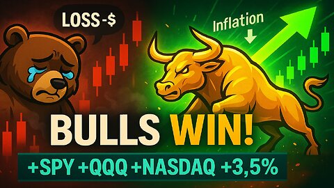 The Market Just ERUPTED 🚀 | CPI Shock Sparks Massive Rally!