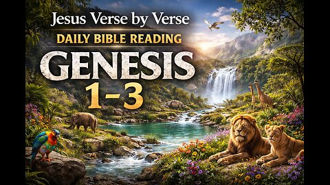 📖 Bible in a Year — Day 1: Genesis 1–3