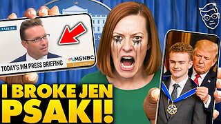 My White House Question Made Jen Psaki SNAP Live On MSNBC: ‘Forced to Say Big Balls…’🤣