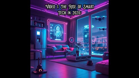 Video 1: The Rise of Smart Tech in 2020: "Welcome to Part 1