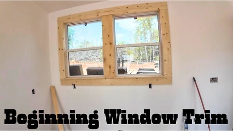 Beginning Window Trim