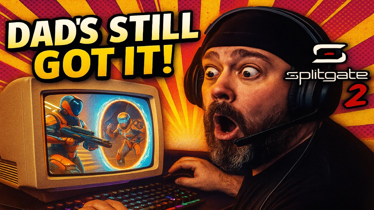 Old dad plays Splitgate 2. Do I have what it takes to keep up?