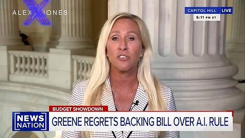 TOTAL INTEGRITY: MTG Says She Was Wrong To Vote For The BBB Because Of A