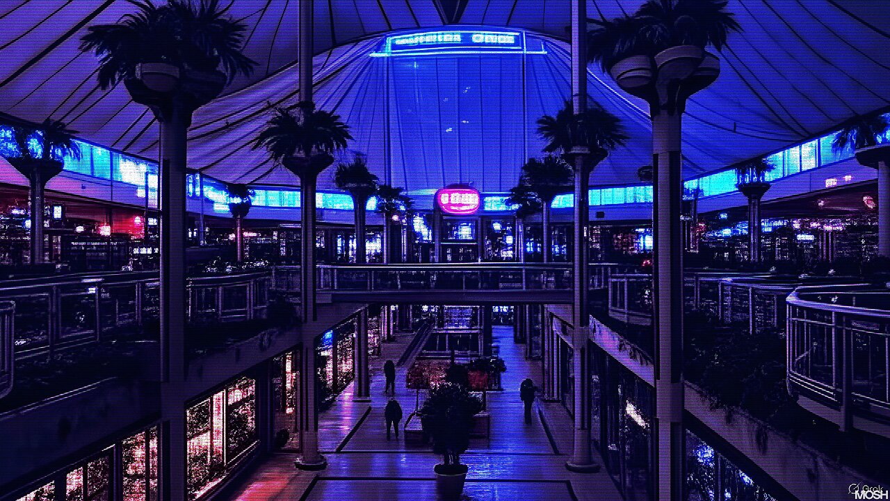 Late Night Mall Cruisin’: Lo-Fi Vapor & Synth Jams