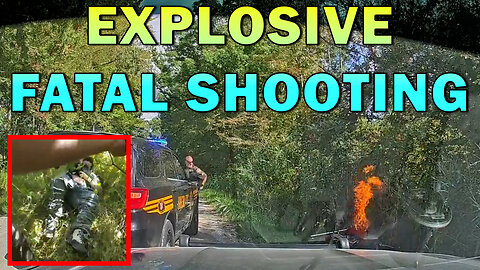 Armed Motorcyclist Crashes And Flees Leading To Fatal Shooting On Video! LEO Round Table S11E024
