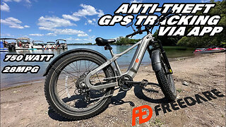 Freedare Saiga Smart e-Bike Review | Theft Detection & GPS Tracking via App | All-Terrain Fat Tire