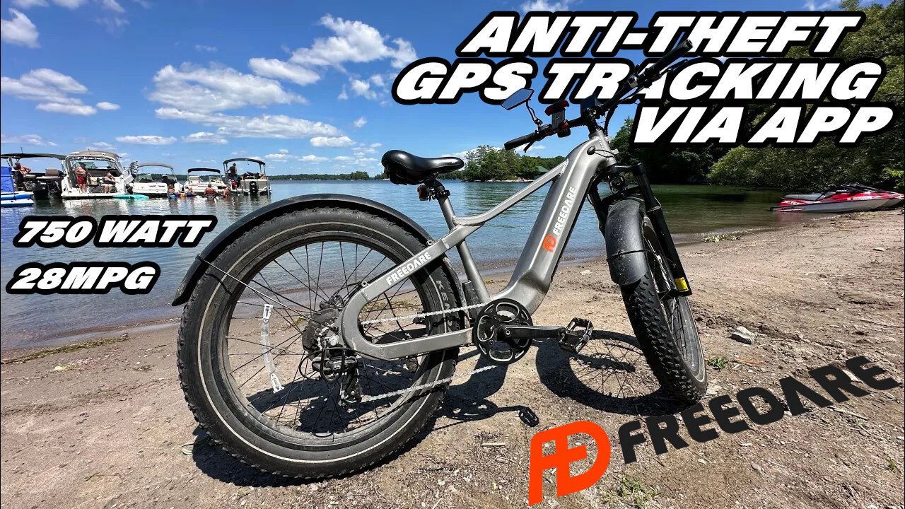 Freedare Saiga Smart e-Bike Review | Theft Detection & GPS Tracking via App | All-Terrain Fat Tire