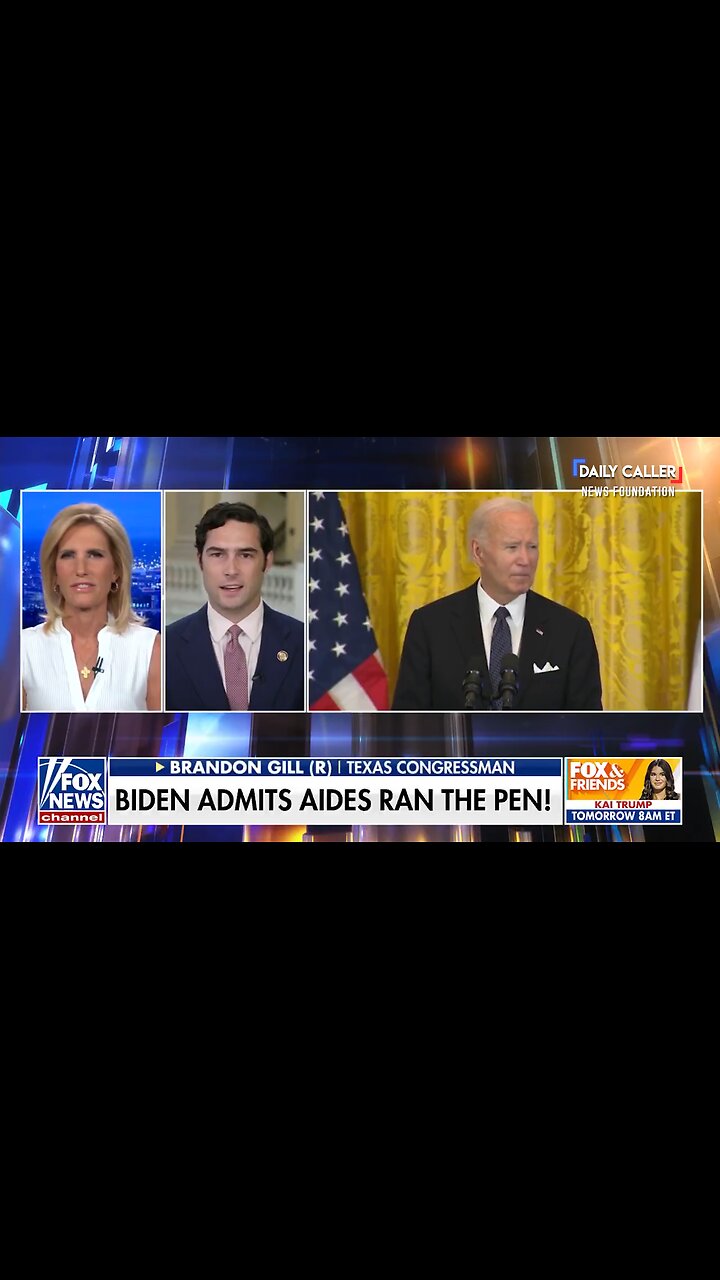 Rep. Brandon Gill: Pardons Were Issued in Biden’s Name Without His Knowledge