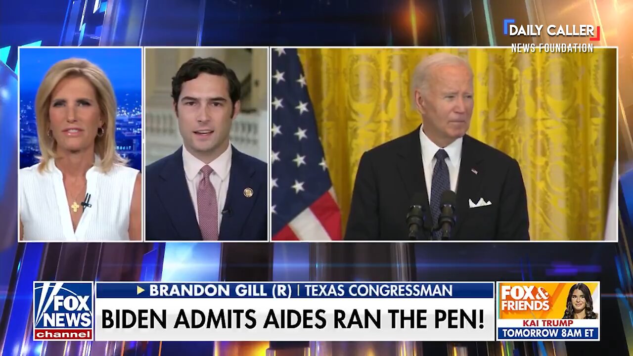 Rep. Brandon Gill: 'Pardons Were Issued in Biden’s Name Without His Knowledge'