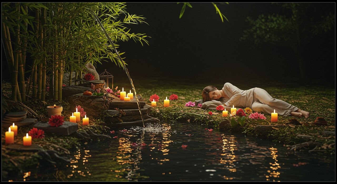 Soothing Relaxation: Relaxing Piano Music & Water Sounds for Sleep,soft