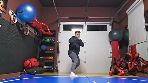 WTD Sliding Crescento Kick to Front Kick sequential