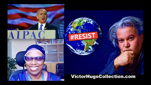 Cynthia McKinney Victor Hugo Expose Israel AIPAC Pledge Jewish Control Over United States Lawmakers