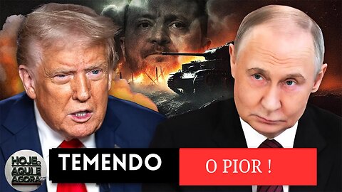PUTIN ROMPE a frente na UCRÂNIA antes da reunião decisiva | Hoje Aqui e Agora