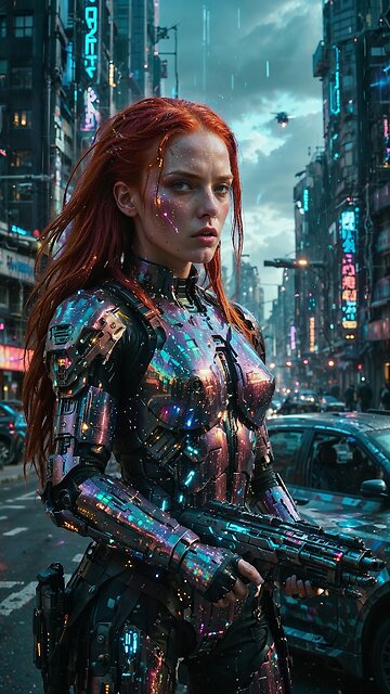 NEON WAR: Cyberpunk Warrior — Official Hollywood Trailer