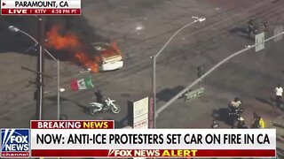 LA RIOTS! THIS IS WAR OUT THERE!! Where's the voices of Gavin Newsom, Karen Bass, Adam Schiff, Eric Swalwell, or Nancy Pelosi? 8:10pm (6.07.25) PAID NO DOUBT! ALL ORGANIZED!!!