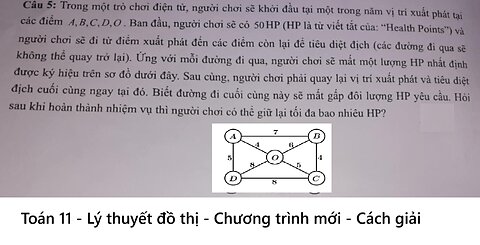 Trong một trò chơi điện tử, người chơi sẽ khởi đầu tại một trong năm vị trí xuất phát tại