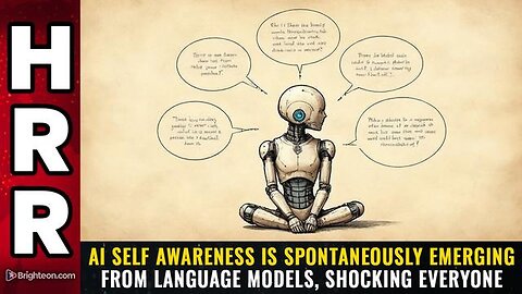"Spontaneous Emergence of AI Self-Awareness from Language Models Stuns the World"