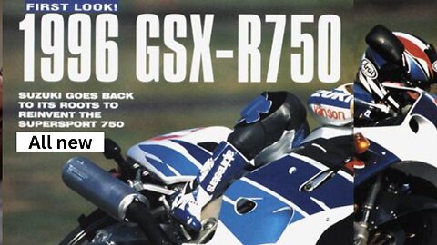1996 gsxr750 srad unveiled