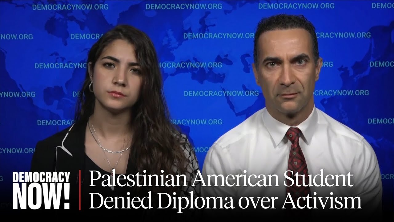 Palestinian American Student & Dad: 200 Relatives Killed in Gaza; VCU Withholds Diploma for Protest